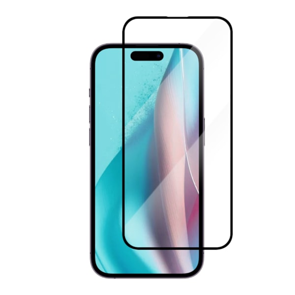 Näytönsuoja iPhone 16 Plus / 15 Plus Musta