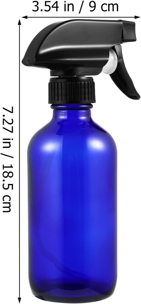 2 kpl 230 ml lasinen suihkepullo kosmeettisille voiteille ja puutarhanhoitoon