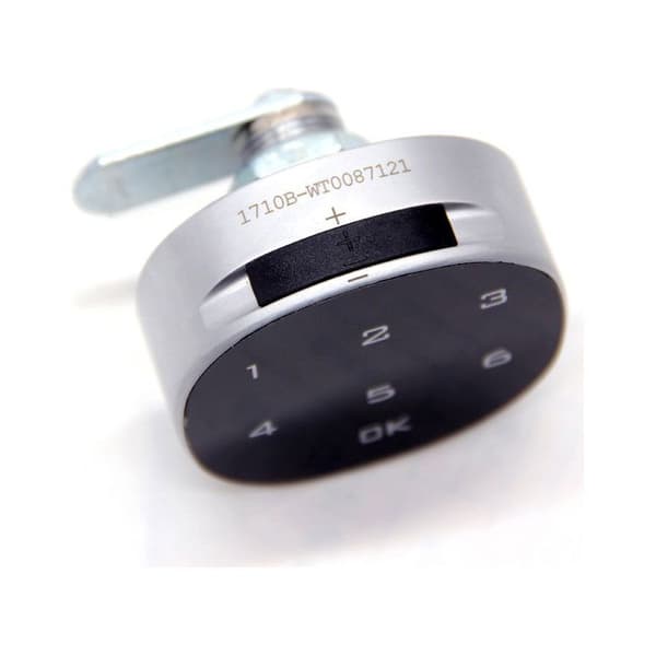 CHOYCLIT Digital Code Lock, Zinc Alloy Combination Padlock with Touch Screen