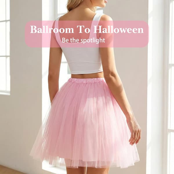 4-lags Tutu Fluffy Dansestil for kvinner