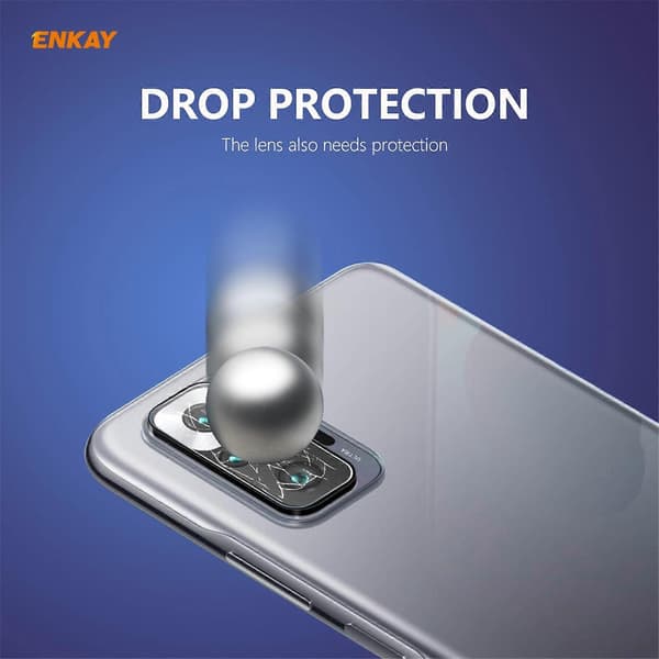 For Redmi Note 10 Pro / Note 10 Pro Max 10 pcs Hat-Prince ENKAY 0.2mm 9H 2.15D Round Edge Rear Camera Lens Tempered Glass Film Protector Not Specified Not Specified