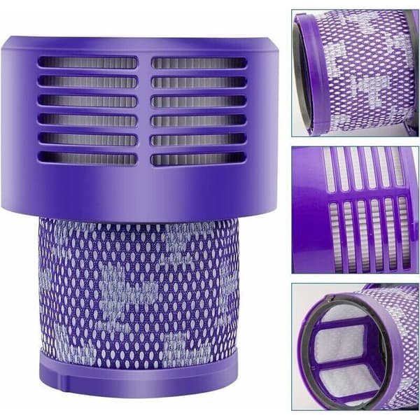 4-pak V10-filter til Dyson støvsuger, 4-pak erstatningsfilter til Dyson V10 støvsuger, V10 Absolute, V10 Animal, V10