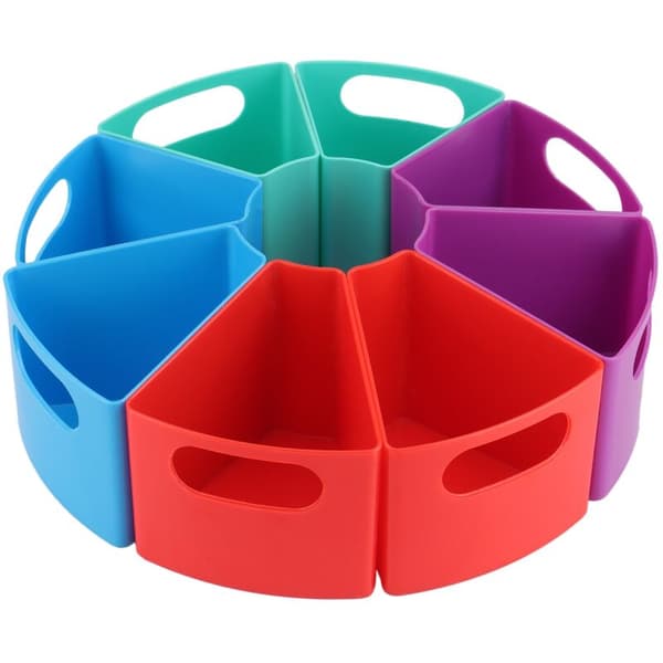 360 Degree Rotating Desktop Stationery Box, Multifunctional Creative Pen Holder, Detachable Cosmetic Storage Box