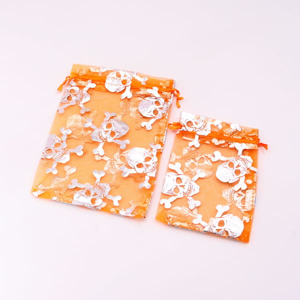 100 st godispåsar, cellofanpåsar 10 x 14 cm, Halloween-presentpåse