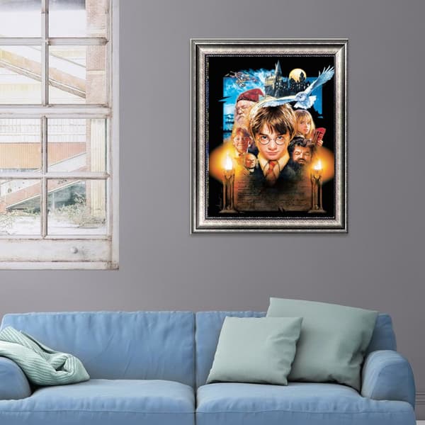 Et stykke 30 x 40 cm 5D diamantmaleri efter nummer-kit, krystal