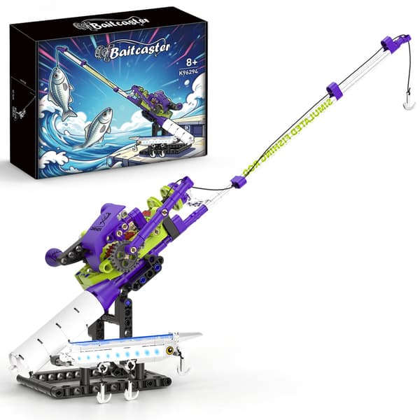 Fishing Rod Building Kit Mechanical Reel Model Kit For 8+ Enthusiasts