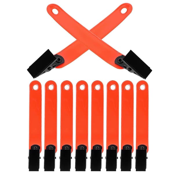 Track Marking Clip Reflective Outdoor Clip 12 Pcs Fluorescent Clips