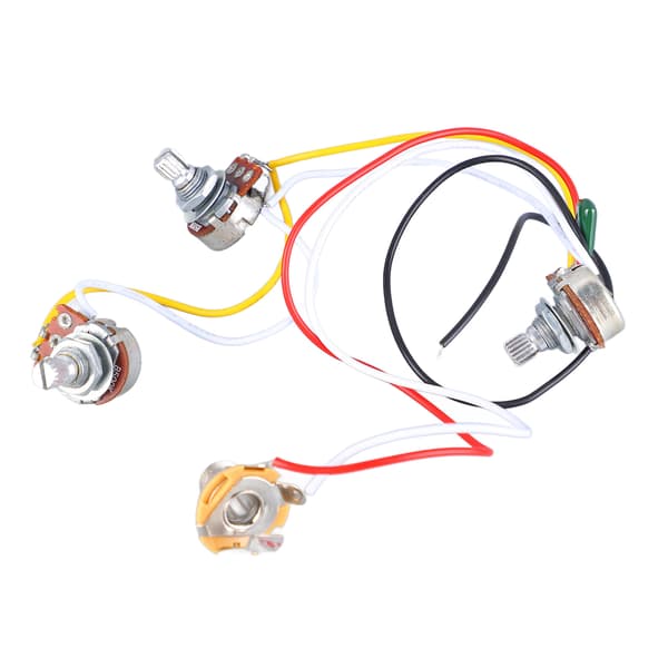 500K Bas Potentiometer Ledningsdiagram Lydstyrkekontrol Instrumenttilbehør
