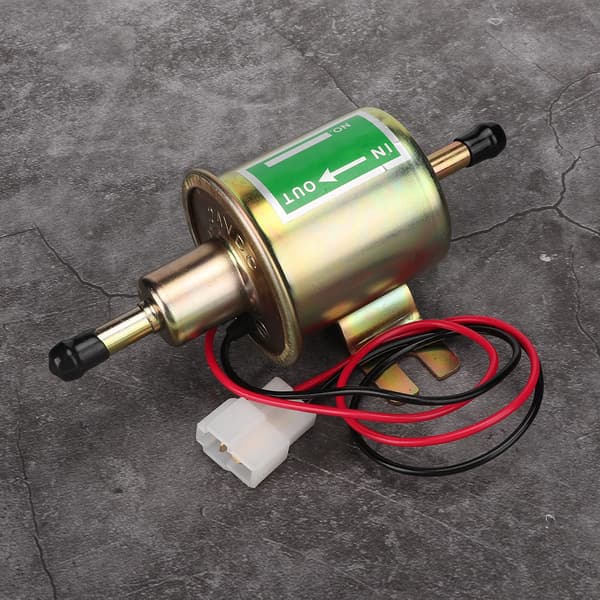 Universell 24V Inline Elektrisk Drivstoffpumpe for Båt Bensin Diesel Erstatning Gull