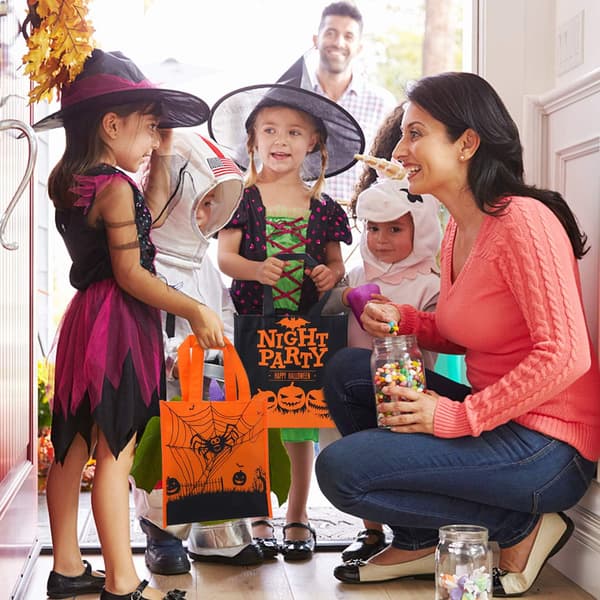 6 Halloween slikposer, godteposer, Halloween gavepose
