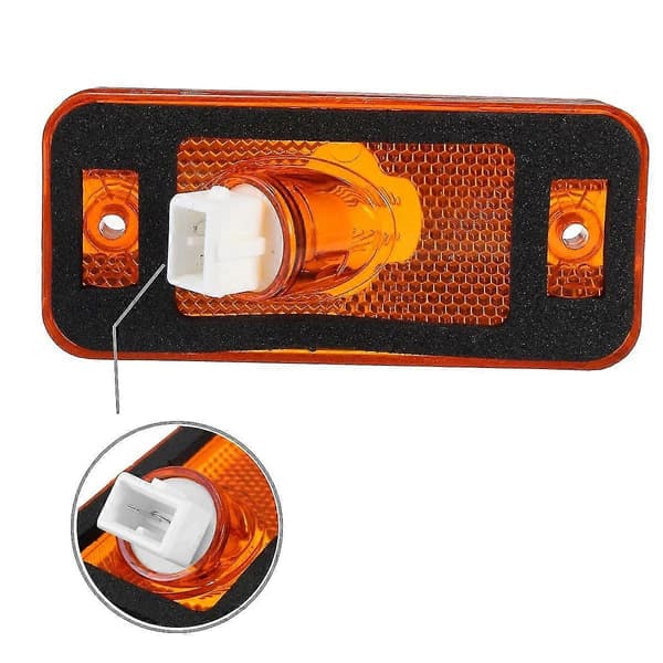 4 stk. bil sidelys blinklys indikatorlampe til Iveco Daily 2006 2007 2008 2009 2010 2011
