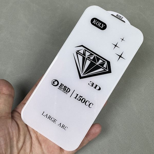 3D Diamond Edge-to-Edge Screen Protector with Anti-Dust Net Compatible with iPhone 14 Plus (2-Pack)
