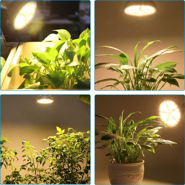 2-pack 150W LED-lampor med fullt spektrum