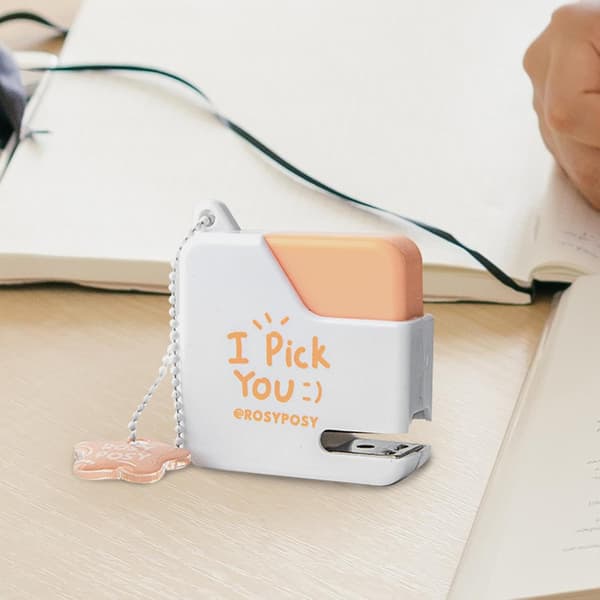 Portable Stapler, Travel Stapler - Cute Stapler with Staples, Mini Stapler Set, Cute Office Supplies, Portable Stapler
