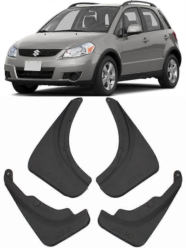 Passende sprutbeskyttere foran og bak for Suzuki SX4 Hatchback 2006-2012