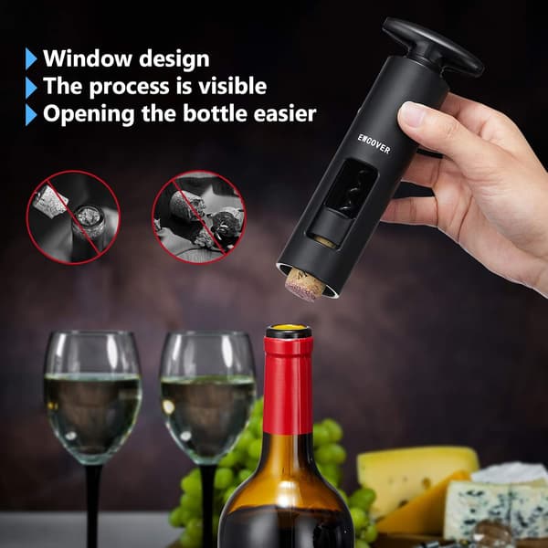 Vinkorkskruvs presentförpackning Mini manuel korkskruv Vakuumpumpning Vin