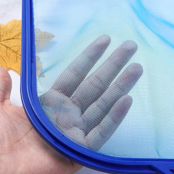 Bladnet til rengøring af pools