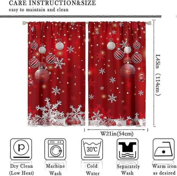 God jul-gardiner, God jul-glitter snøfnugg vindusdekorasjoner