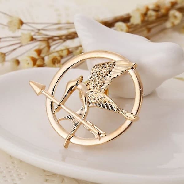 Gjuten accessoar The Hunger Games Mockingjay-brosch
