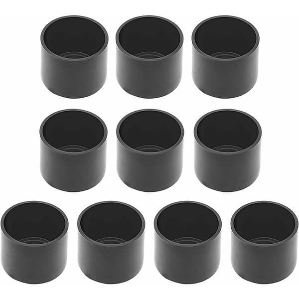 Stolsbensskydd, 50 st, 38 mm, svart