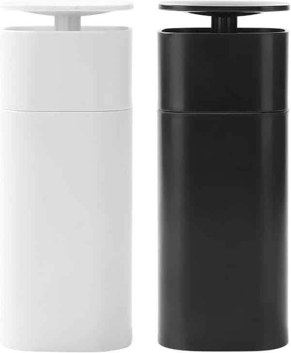2-pack tryckpumpsdispenser, påfyllningsbar handtvålsdispenser, läckagesäkra tomma flaskor