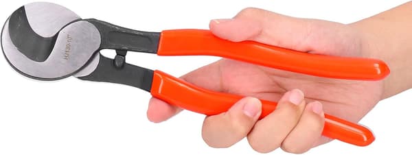 Cable Cutter 70mm² Diameter Cuttable, Manual Cutting Mill, Common for Copper and Aluminum Insulation Pliers Hand Tools