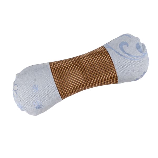 Blue Ice Silk Ergonomic Cervical Neck Pillow for Sleep