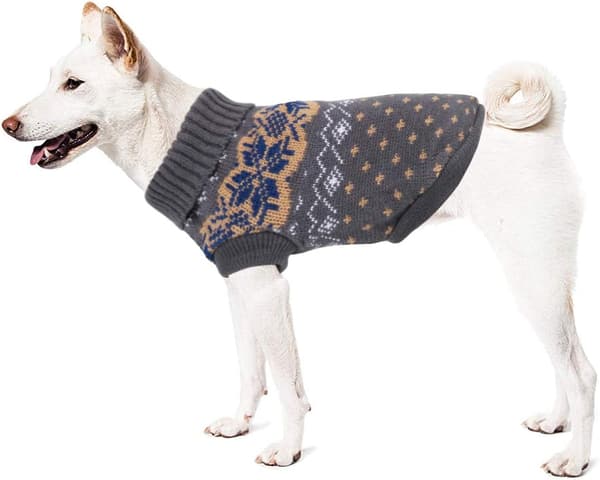 1 stk. hundetrøje til hund, vintervarmt tøj til hund og kat, Com