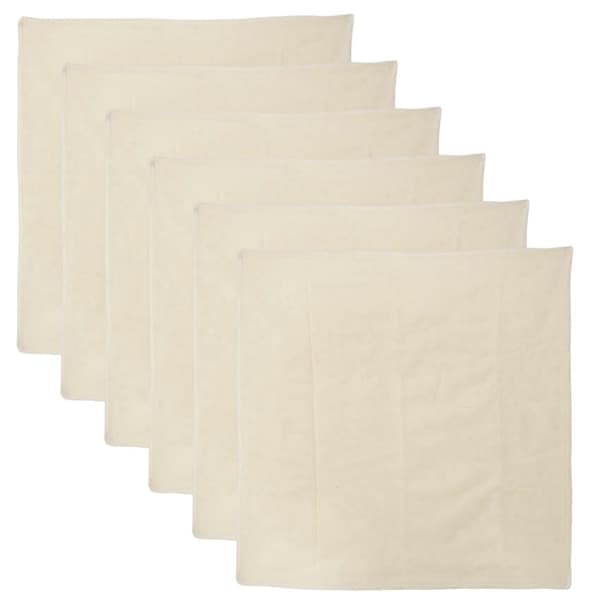 6-pack 20x20 inch Food Grade Cheesecloth, Compatible with Straining, Cooking, Baking
