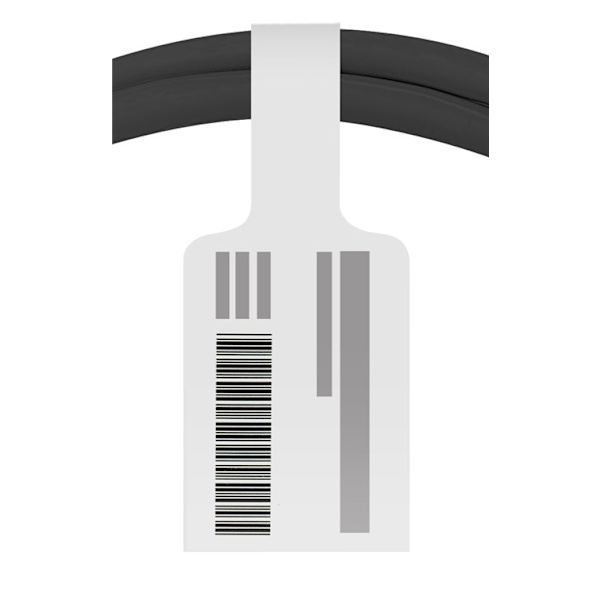 USB-C™-kabel, 3 m, sort Svart
