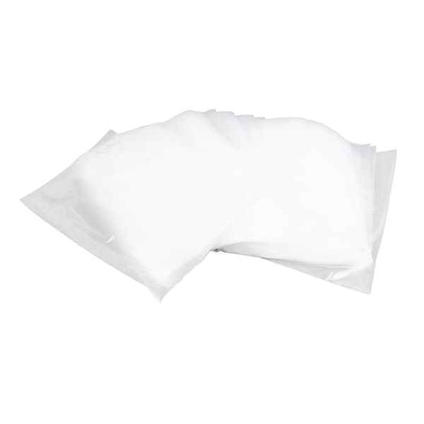 100 stk 20x30cm gjennomsiktige teksturerte vakuumposer for matforsegling og friskhet