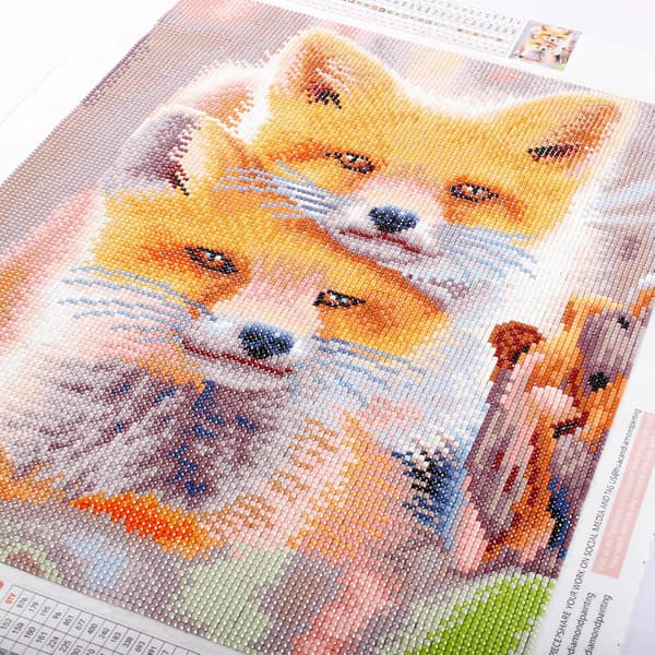 30 x 40 cm DIY 5D Timanttimaalaus Kettu A