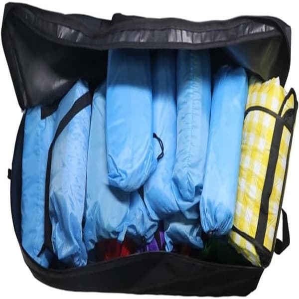 Vattentät Resväska Extra Stor 100 Liter Robust Campingväska 90x38x30 Cm