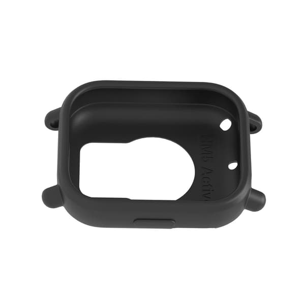 Black Silicone Case Compatible with Redmi Watch 5 Lite - Shockproof Protective Cover