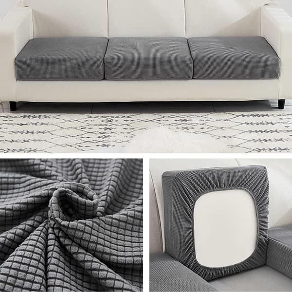 (1 stk, Størrelse: S (50-70cm)) Elastisk sofatrekk beskyttende C