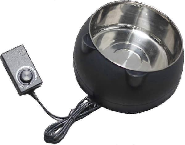 Heated Pet Bowl with Adjustable Temperature for Dogs, Cats, and Small Animals [JUN]