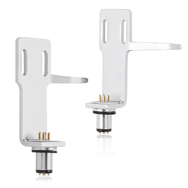 Platespiller Fonograf Headshell High-end Phono Cartridge Headshell Platespiller Kit Sølv