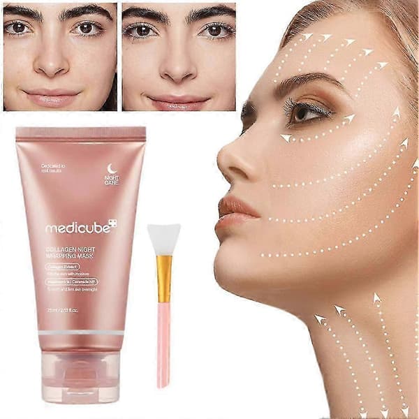 75ml Medicube Collagen Night Wrapping Mask KOREAN Glass Skin Routine