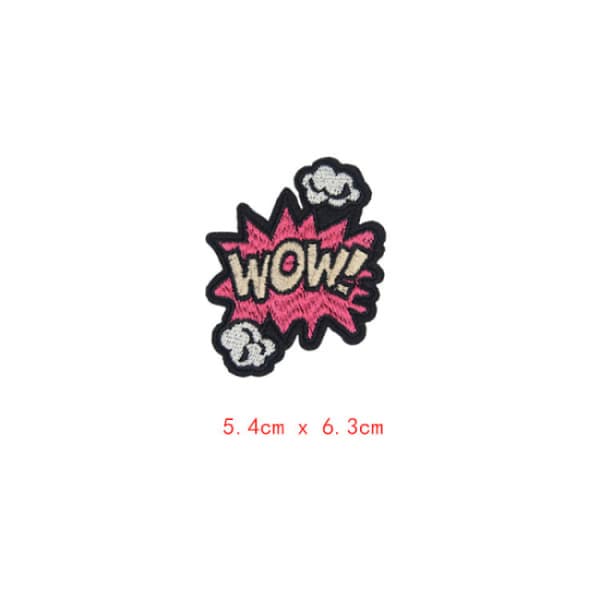 Iron-on patch, patch sticker, sew-on applique embroidery S