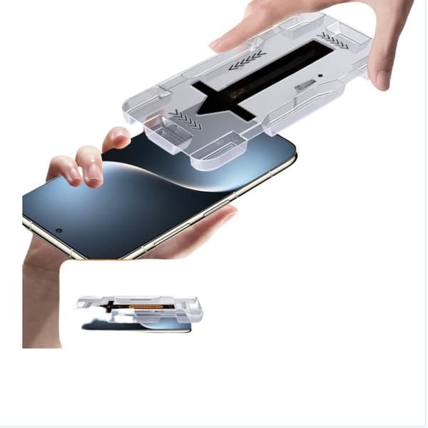 Privacy Tempered Glass Screen Protector Compatible with Huawei P60/P60 Pro/P60 Art with Easy Application Kit