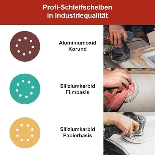 50 stycken 5 tum torrt grönt frostat papper │ 8 hål │ 125 mm │