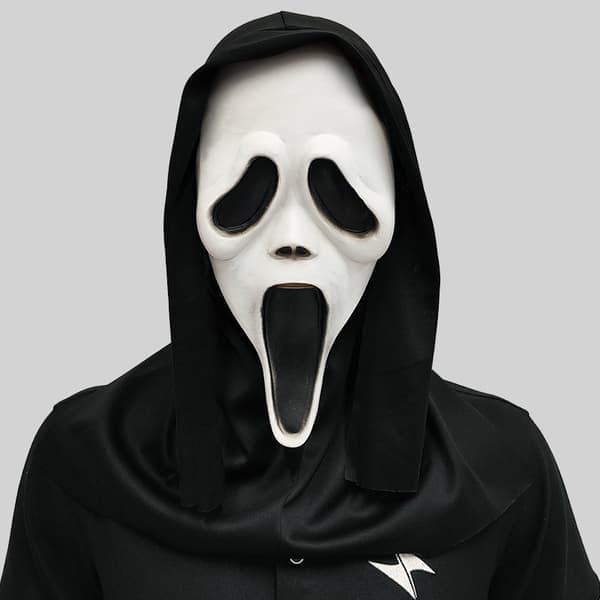 Horror Mask - Halloween Cosplay Horror Funny Ghost Mask - Scream Mask A A A
