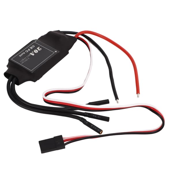 20A børsteløs ESC præcis kontrol af temperaturbeskyttelse Elektrisk hastighedsregulator til UAV RC-fly