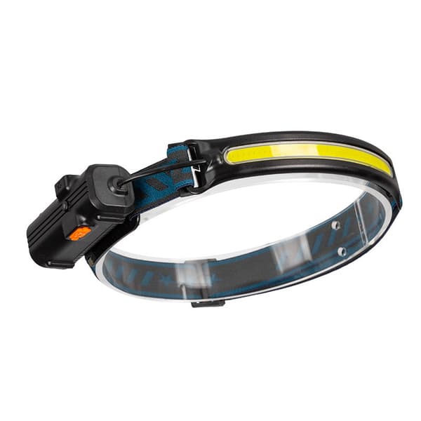 Genopladelig LED-pandelampe, sensorzoom 2000 lumen 7 tilstande pandelampe [Energiklasse A+++]
