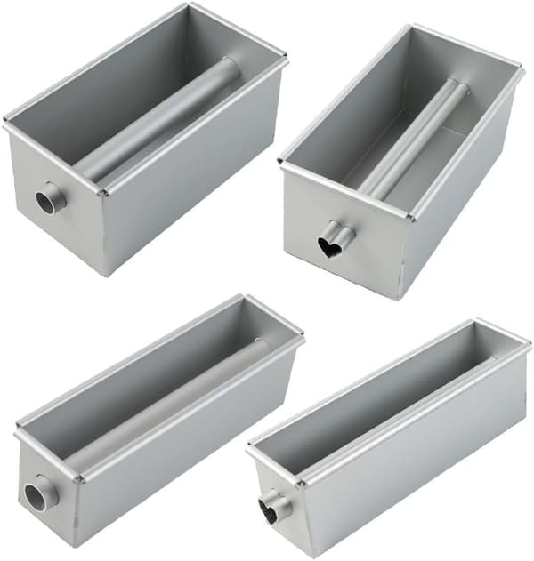 Bageform med midterstolpe til tilberedning af kager og brød, brug aluminiumslegering til jævne brød, egnet til almindelig ovn A