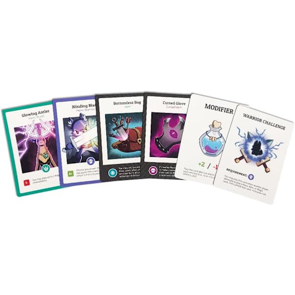Here to Slay Warrior & Druid Expansion Pack - Utviklet for å legges til ditt Here to Slay-grunnspill