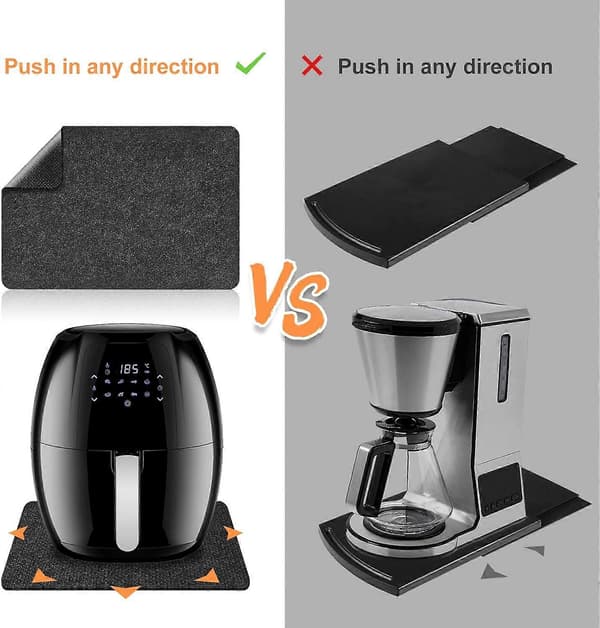 Heat Resistant Countertop Mat 2-Pack - Non-Slip Appliance Protector (FMY)