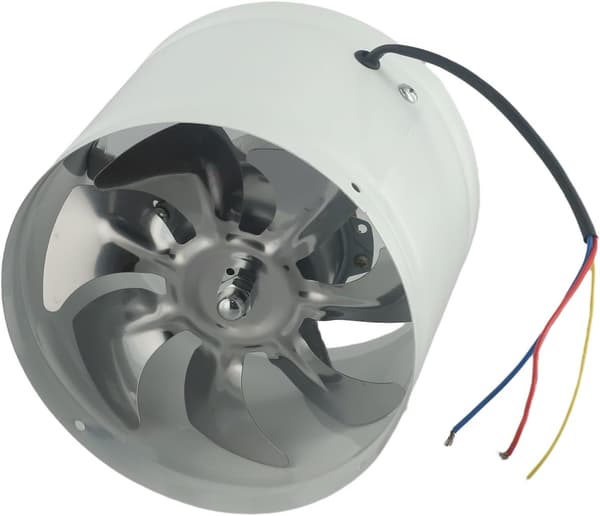 Aerodynamisk design Effektiv luft fra den robuste og 180 mm (sort) sort Black