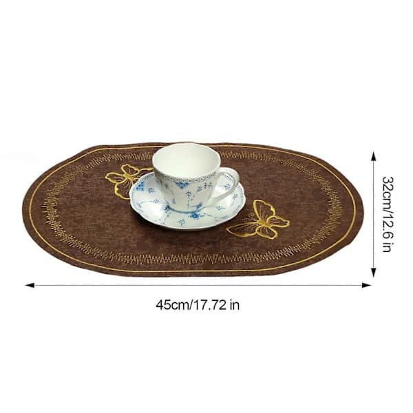 (pow yeah!) Home Garden Textiles Bedding Table Linen Placemats A27295B White