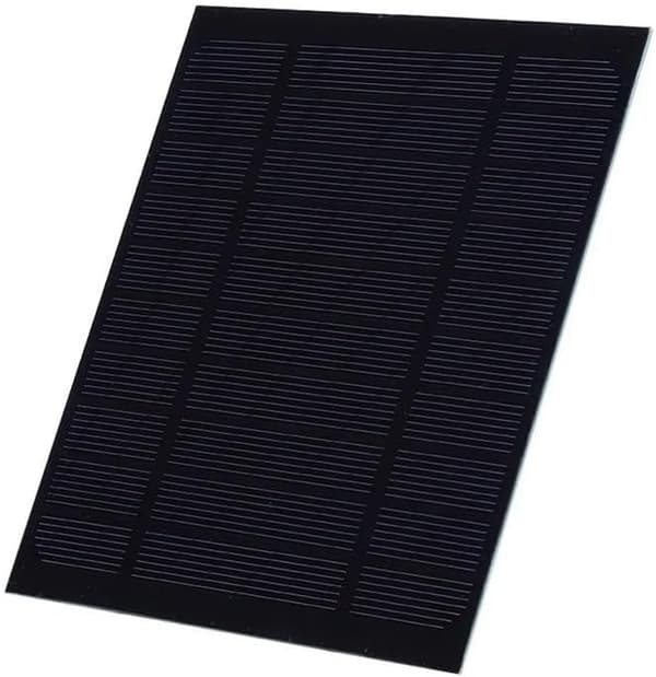 Oplader Android-telefoner, solcellebatteri camping vandreture 3.5W 5V monokrystallinsk solpanel til bærbar strømrejse